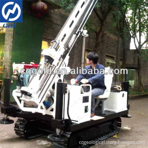 Optional Depth 100m,250m,600m Ground Water Well Drilling Rigs and and Ground Hole Drilling Machine for Good Sale